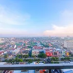 Modern 2Br Green Pramuka City Apartment Near Shopping Center By Travelio